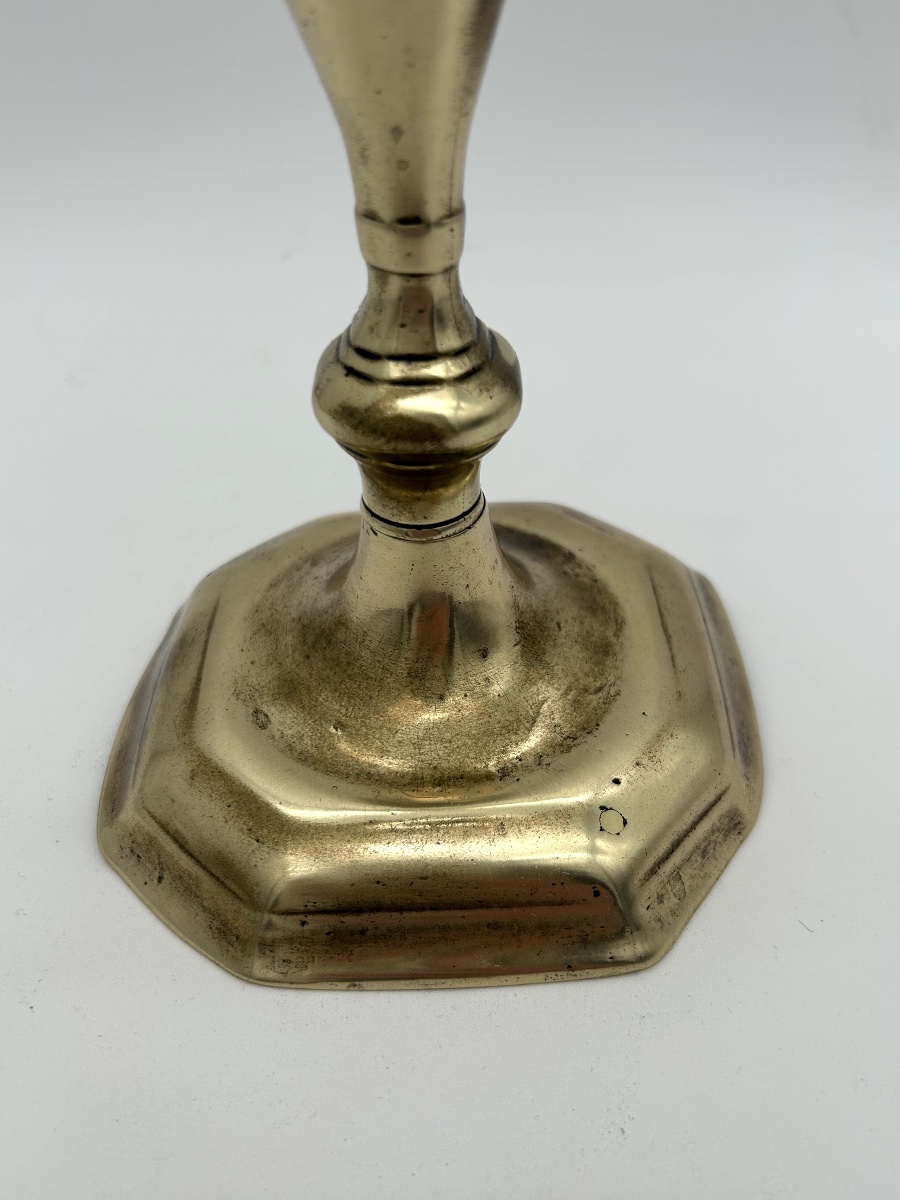 Bougeoir en bronze style Louis XIV-photo-2