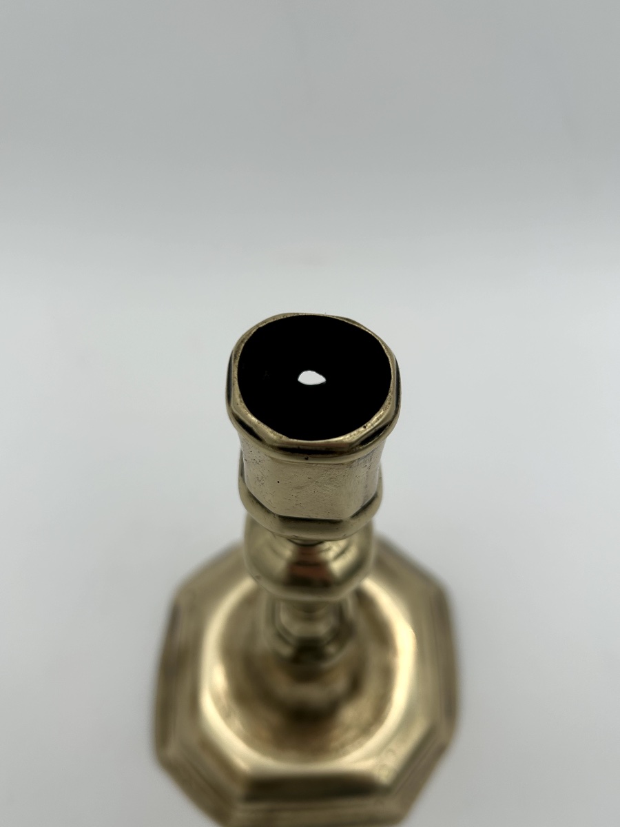 Bougeoir en bronze style Louis XIV-photo-3