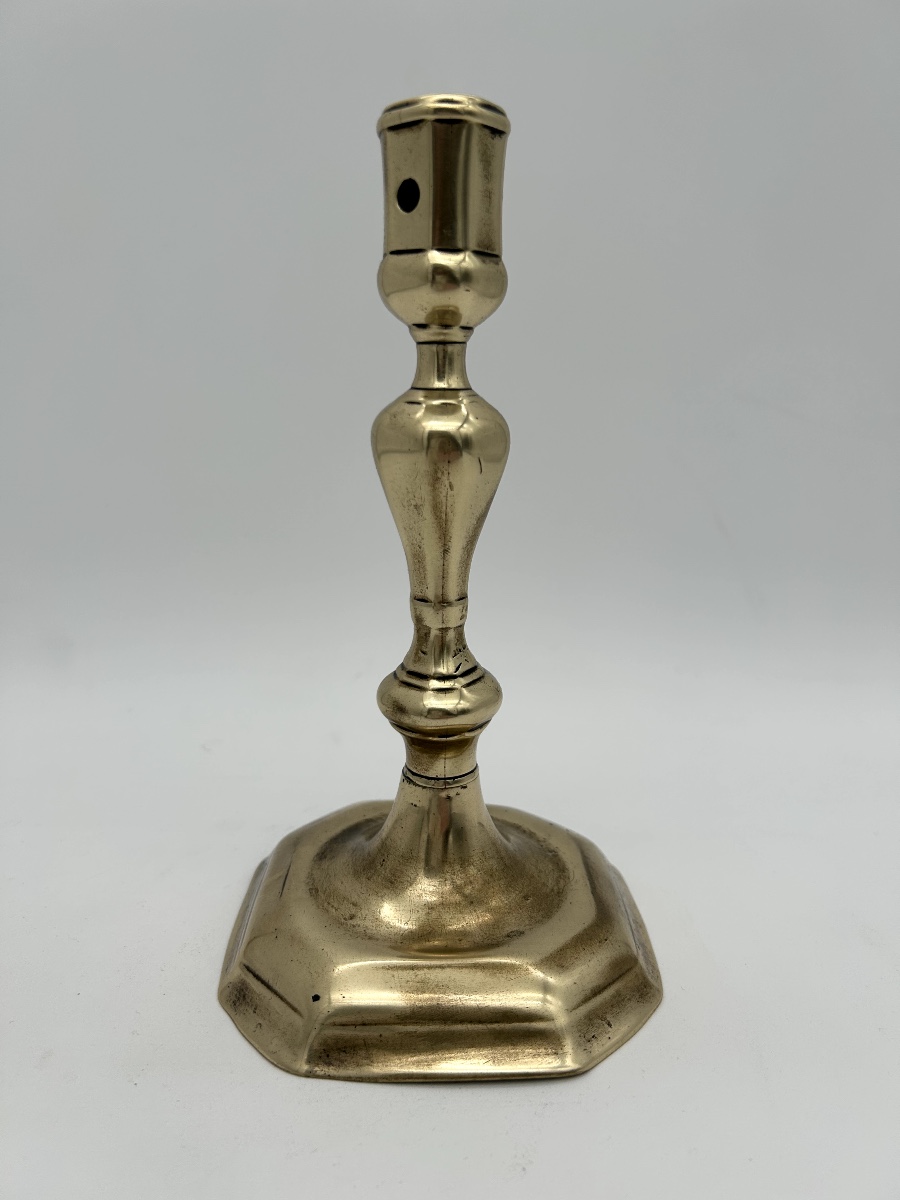 Bougeoir en bronze style Louis XIV