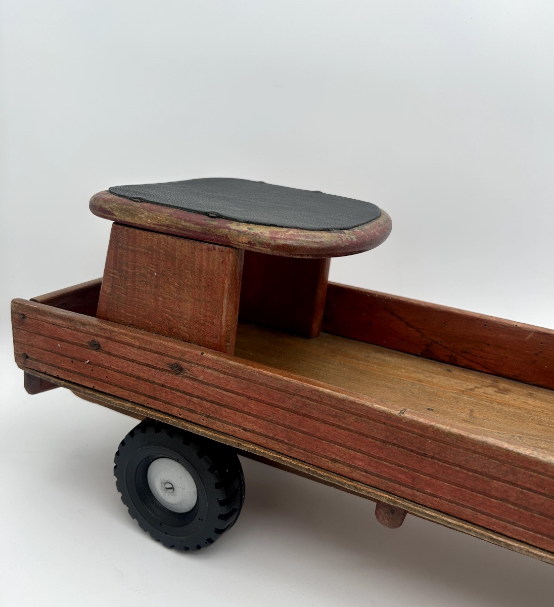 Jouet porteur / camion  en bois pour enfant -photo-4