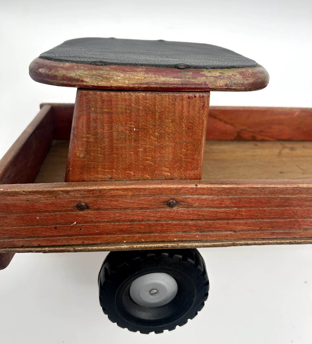 Jouet porteur / camion  en bois pour enfant -photo-2