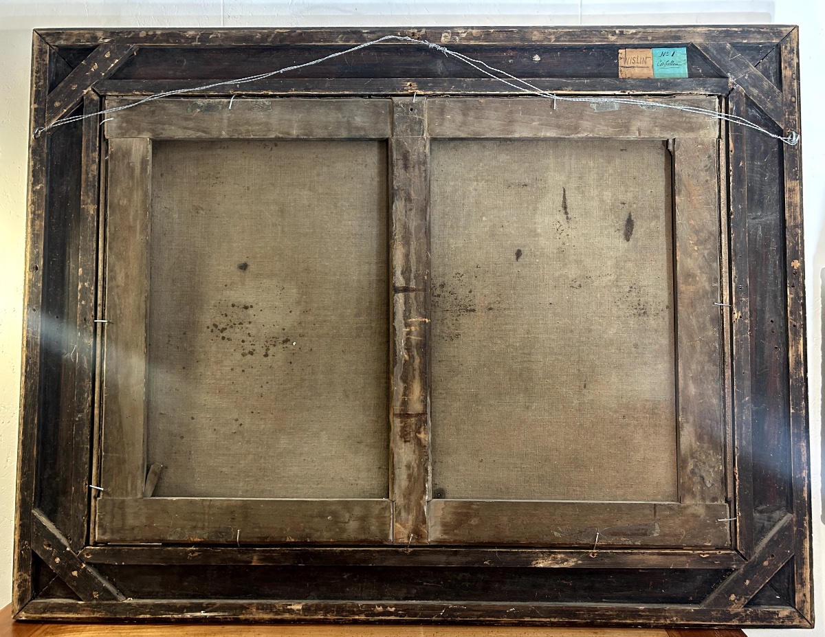 Repos de la Sainte Famille lors de la fuite en Égypte, huile sur toile vers 1650-photo-7