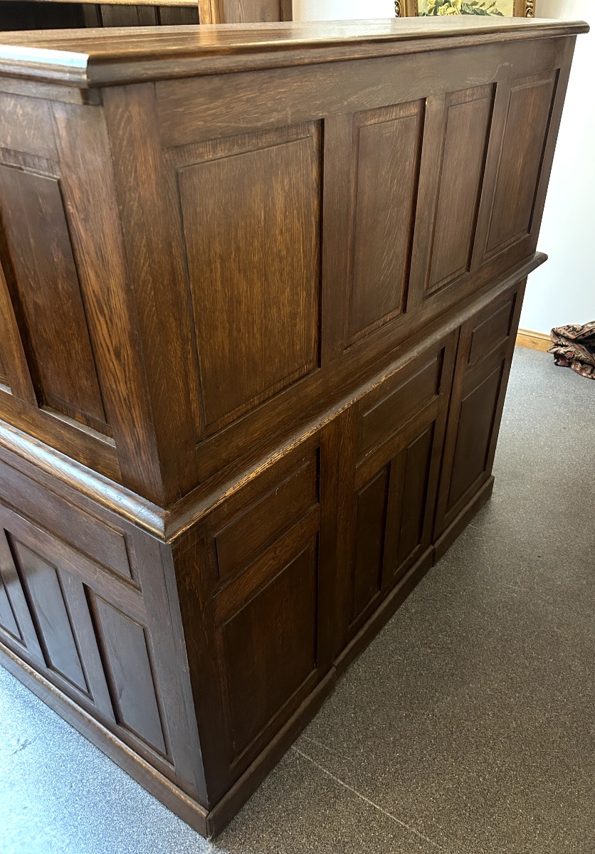 Bureau américain en chêne - Vers 1930-photo-3