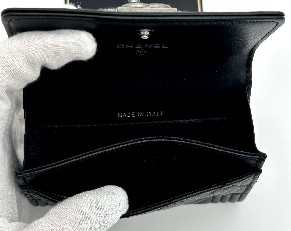Boy Flap Card Holder – Maison Chanel-photo-3
