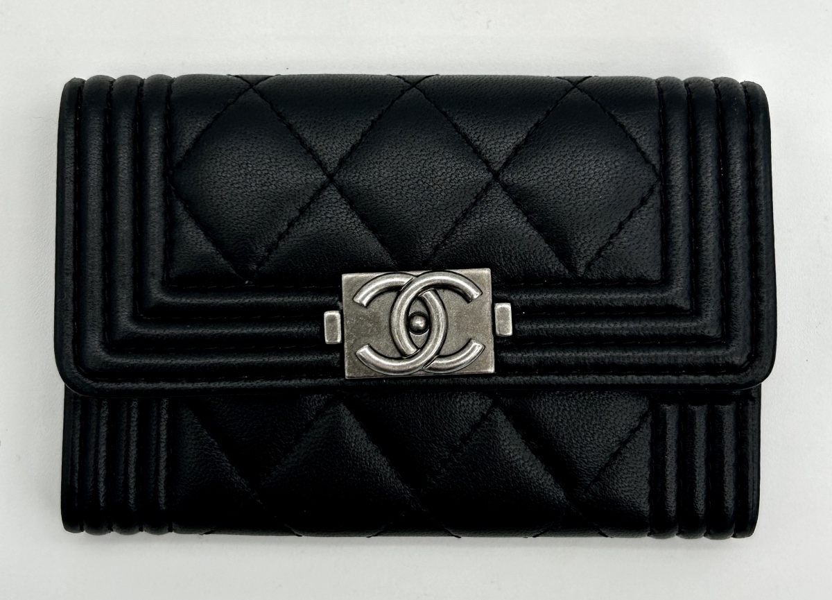 Boy Flap Card Holder – Maison Chanel-photo-4