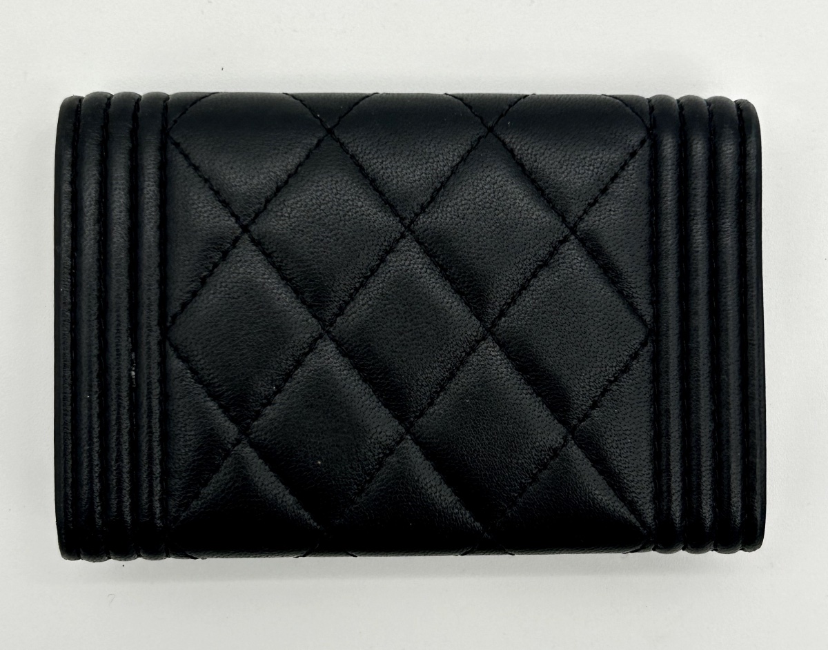 Boy Flap Card Holder – Maison Chanel-photo-3