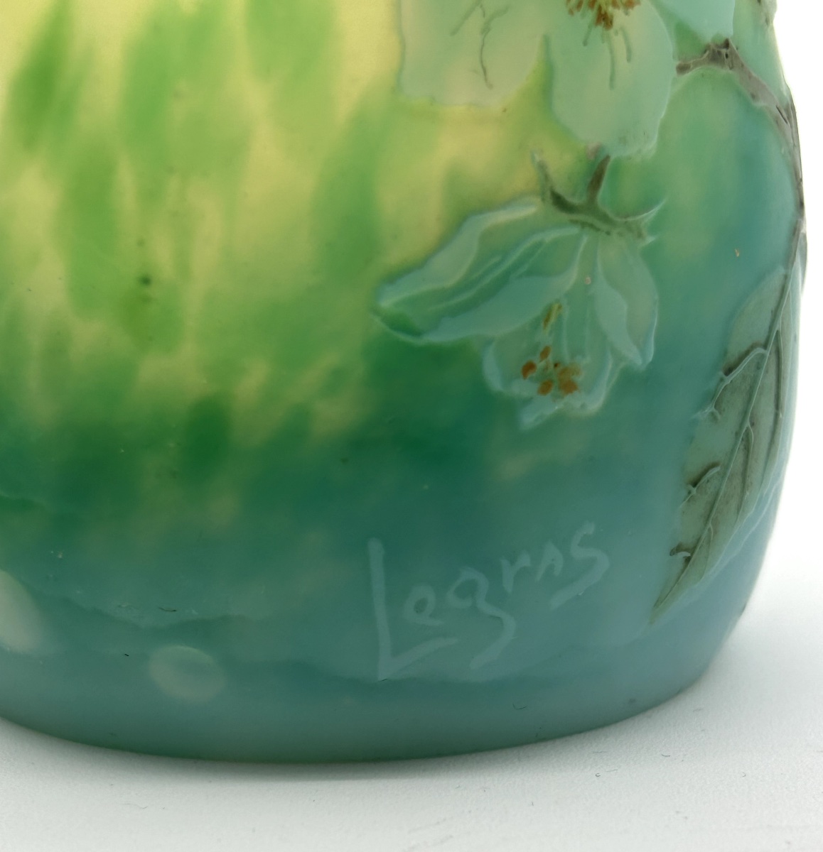 Legras Double-bulb Soliflore Vase -photo-4