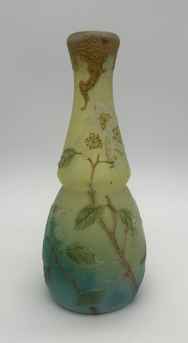 Legras Double-bulb Soliflore Vase 