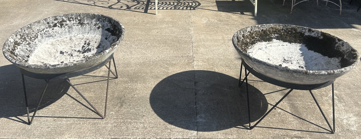 Pair Of Planters/basins – Willy Guhl (1950s–1960s)