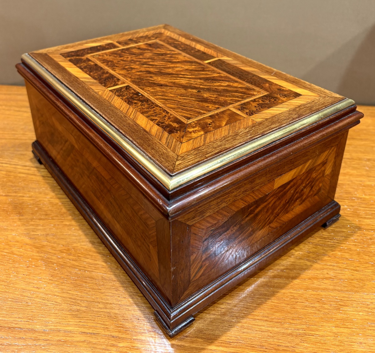 Coffre à bijoux Napoléon III, vers 1880-photo-2