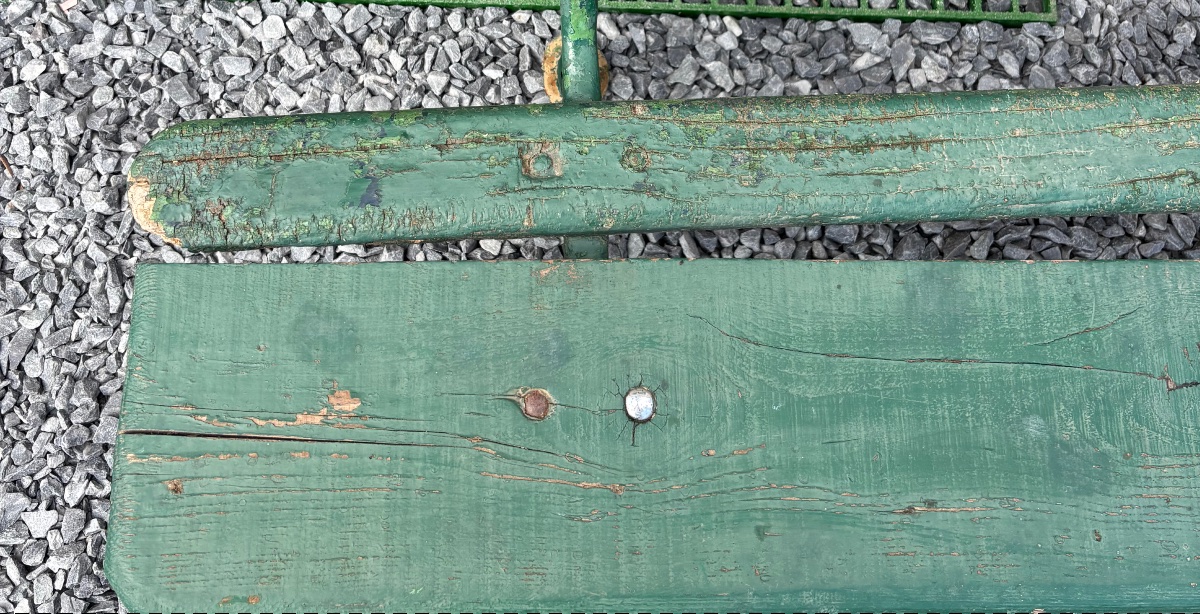 Art Nouveau Garden Bench-photo-1