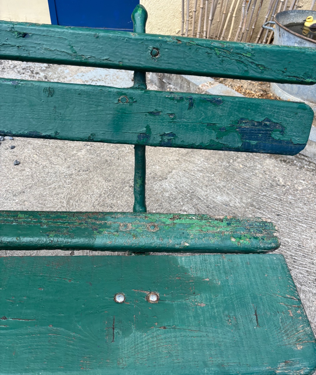 Art Nouveau Garden Bench-photo-2