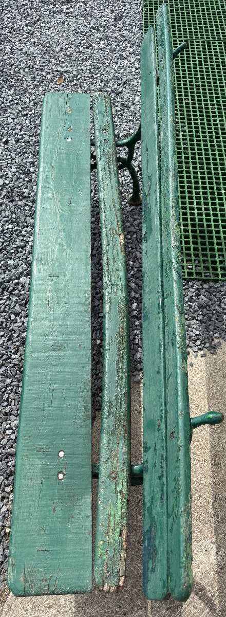 Art Nouveau Garden Bench-photo-4
