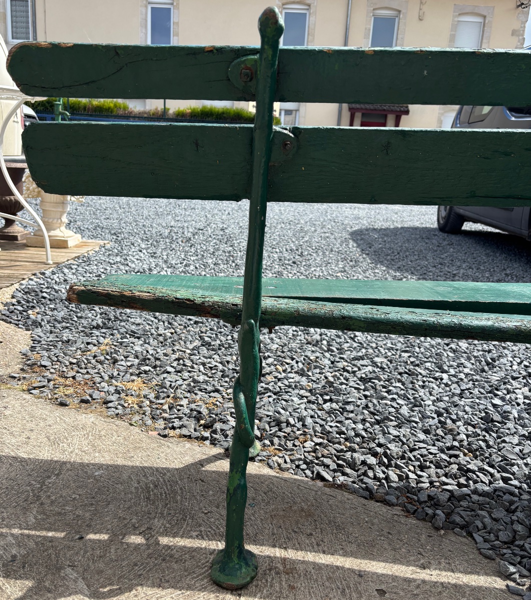 Art Nouveau Garden Bench-photo-5