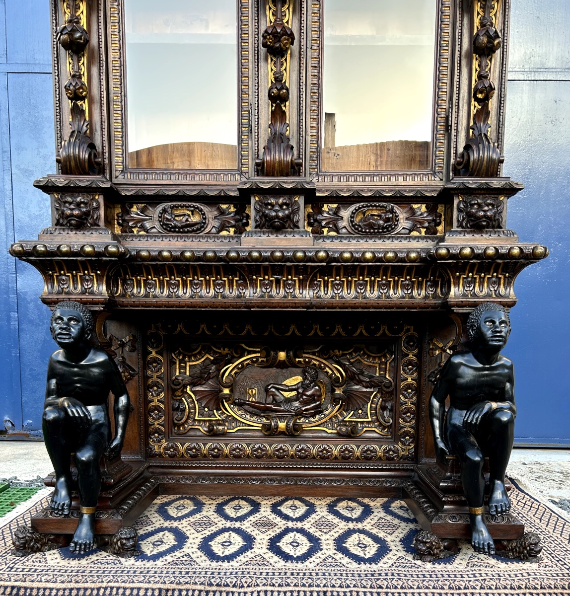 Cabinet de curiosités ou meuble-bibliothèque -photo-2