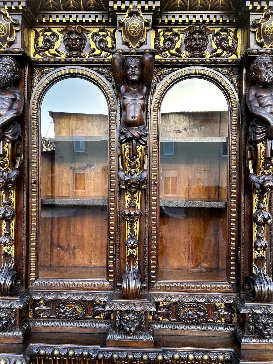 Cabinet de curiosités ou meuble-bibliothèque -photo-3