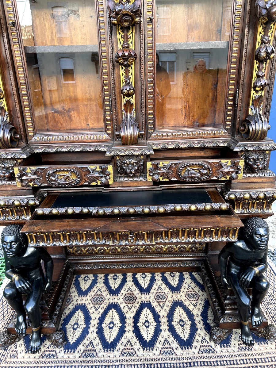 Cabinet de curiosités ou meuble-bibliothèque -photo-1