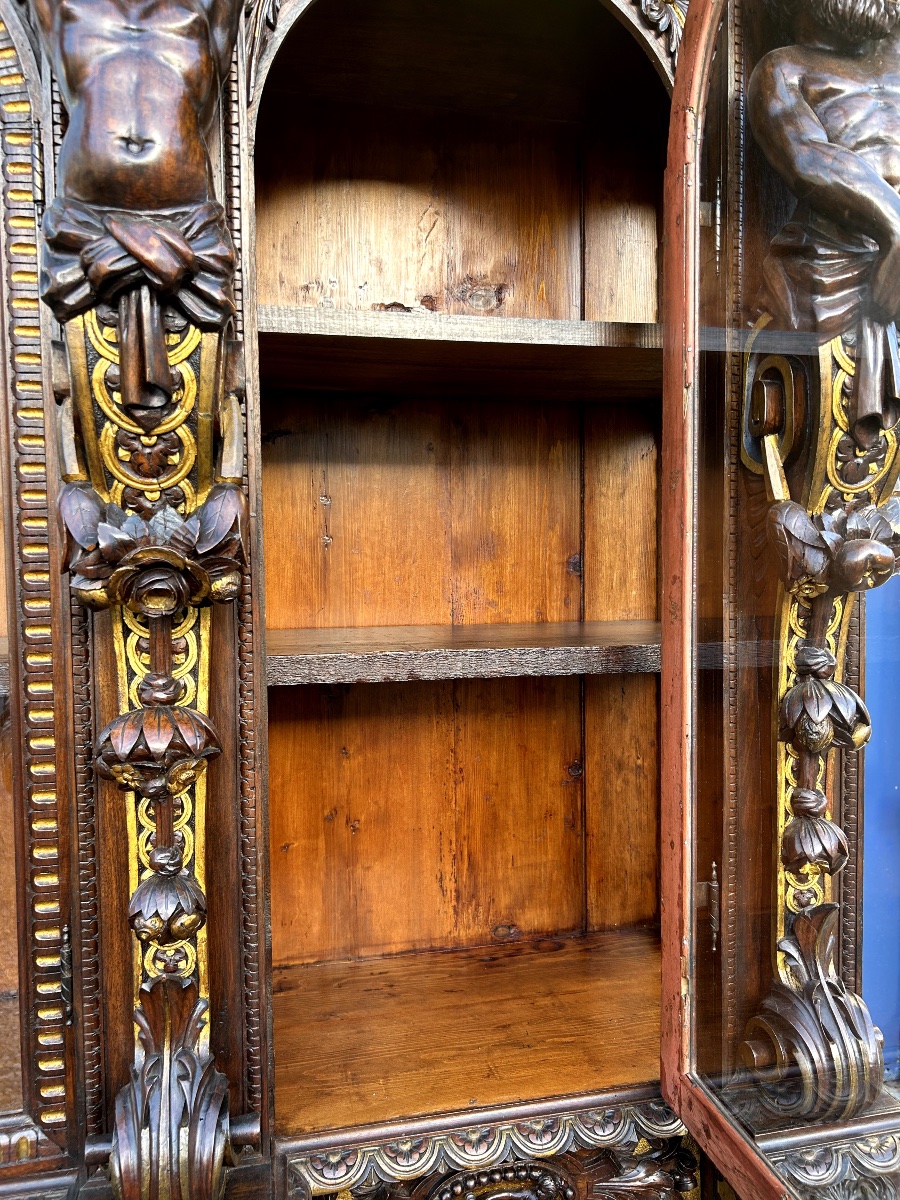 Cabinet de curiosités ou meuble-bibliothèque -photo-4