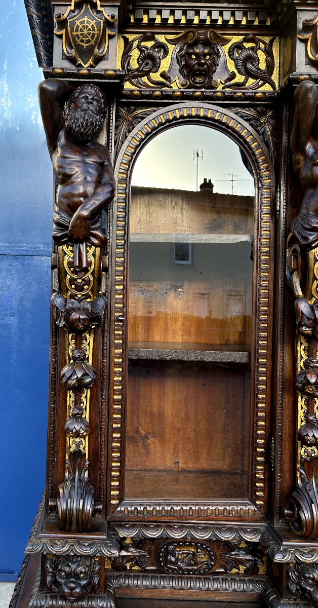 Cabinet de curiosités ou meuble-bibliothèque -photo-5