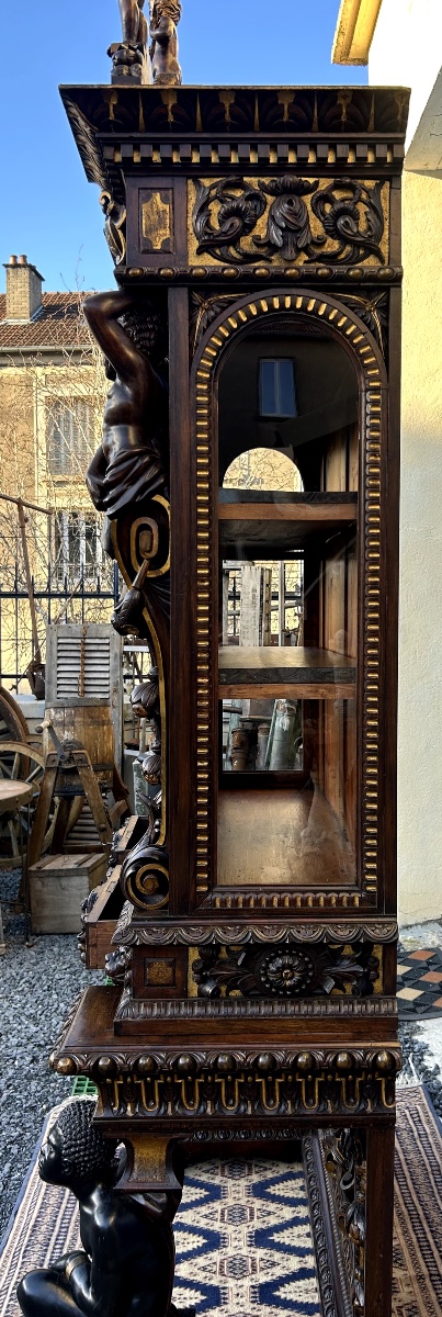 Cabinet de curiosités ou meuble-bibliothèque -photo-7