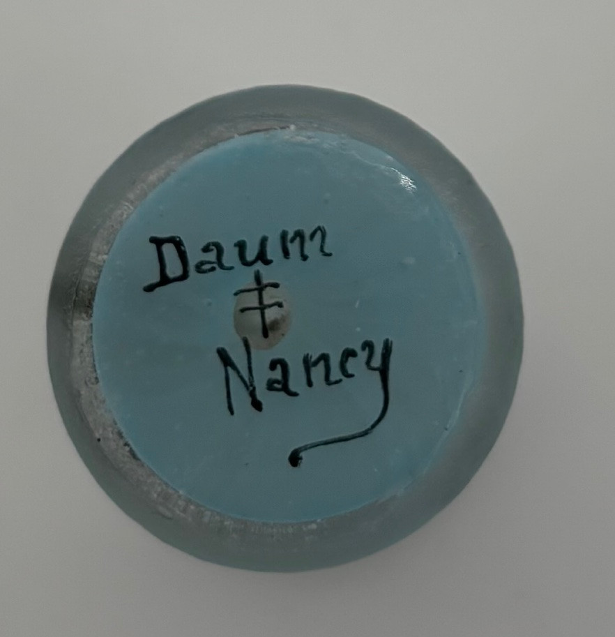 Vase miniature Daum Nançy orientaliste-photo-2