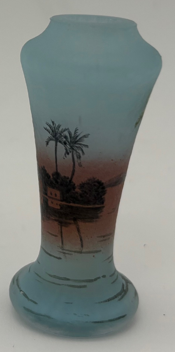 Vase miniature Daum Nançy orientaliste-photo-1