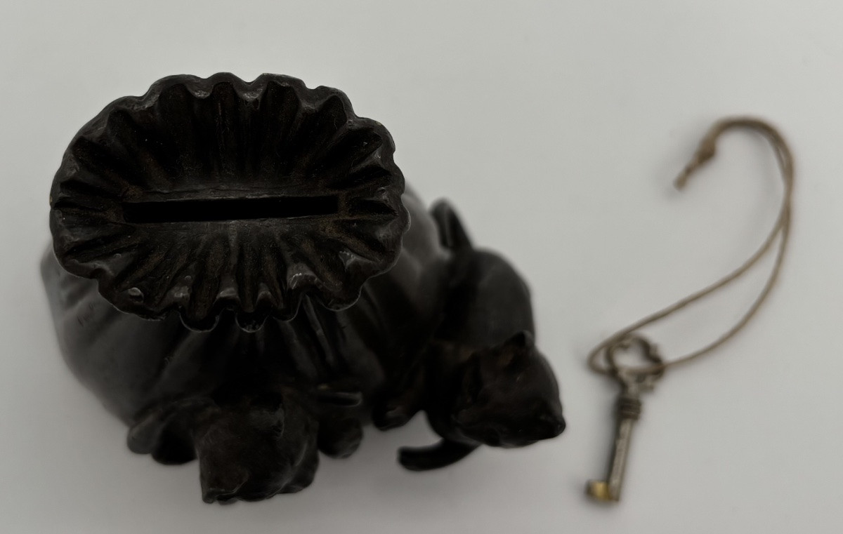 Child's Money Box 19th Century-photo-2