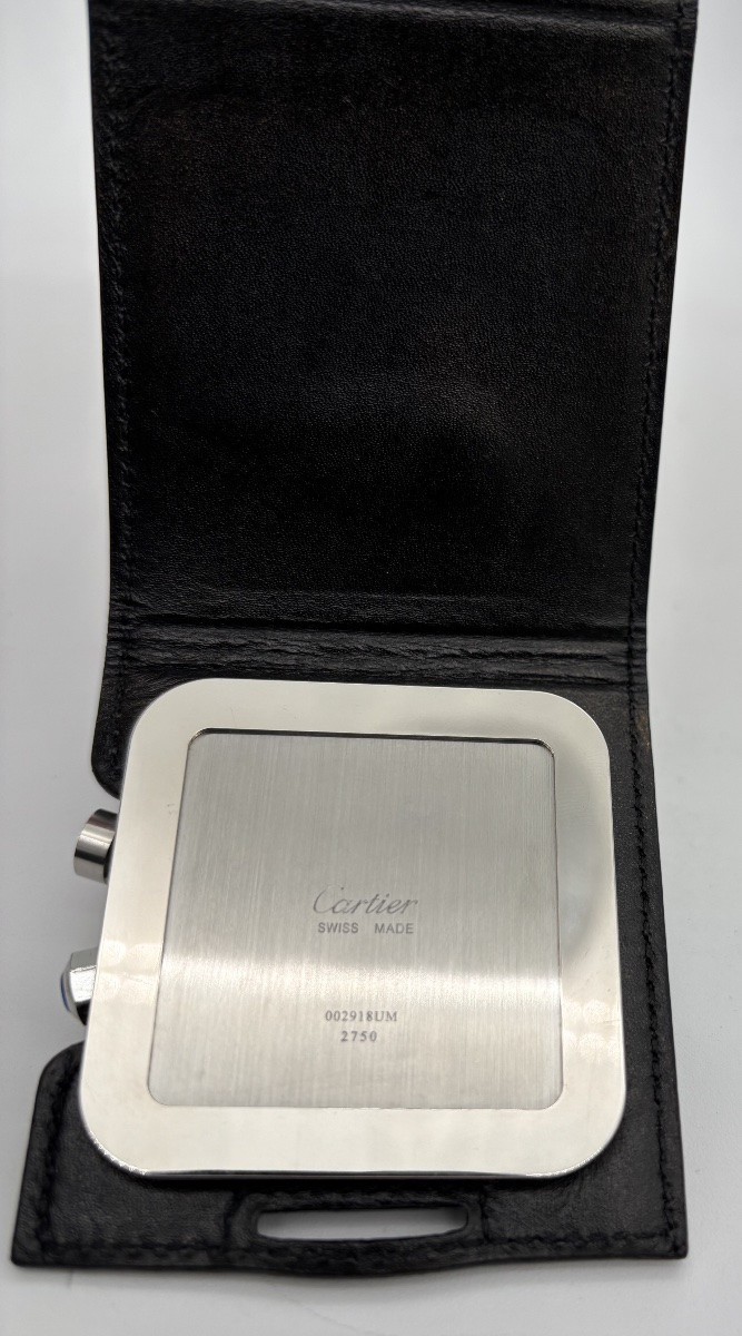 Cartier Santos - Travel Alarm Clock-photo-1