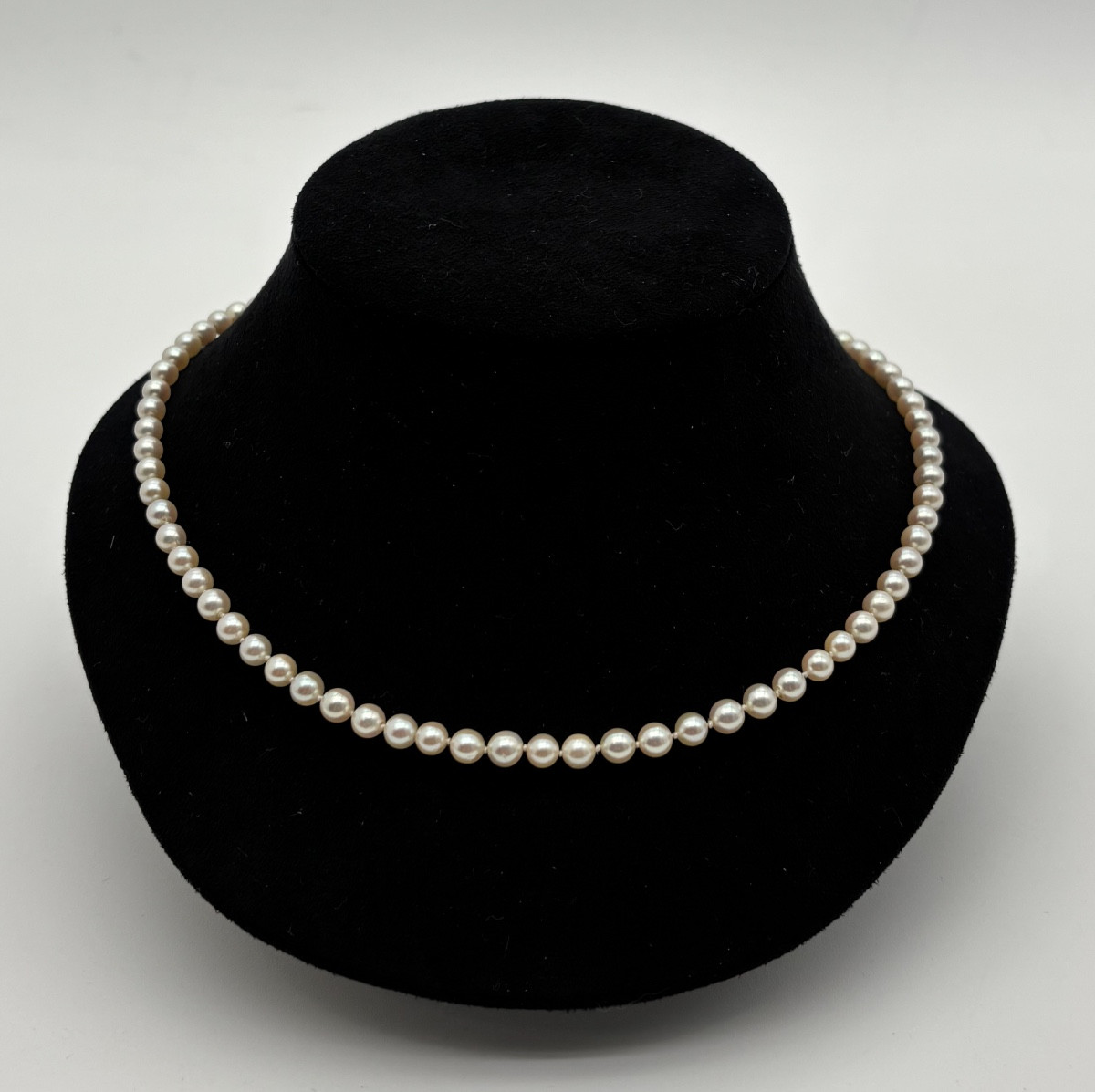 Collier de perles fines