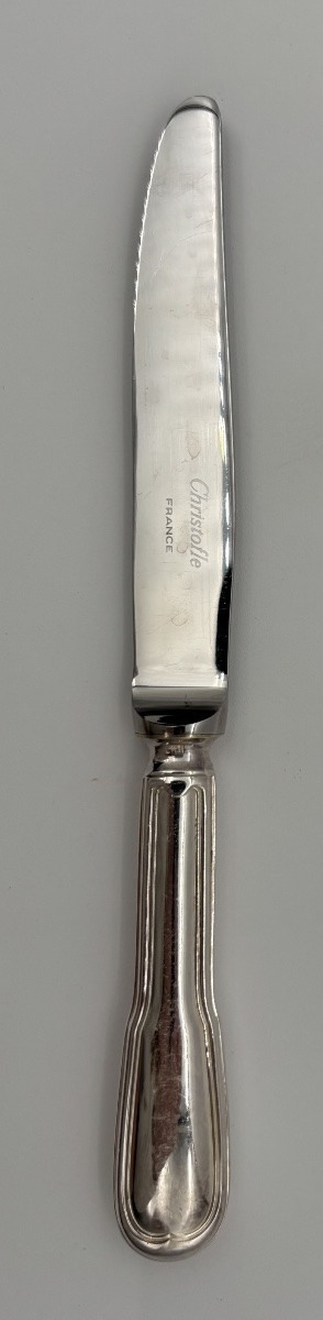 Ensemble de couverts en métal argenté CHRISTOFLE-photo-4