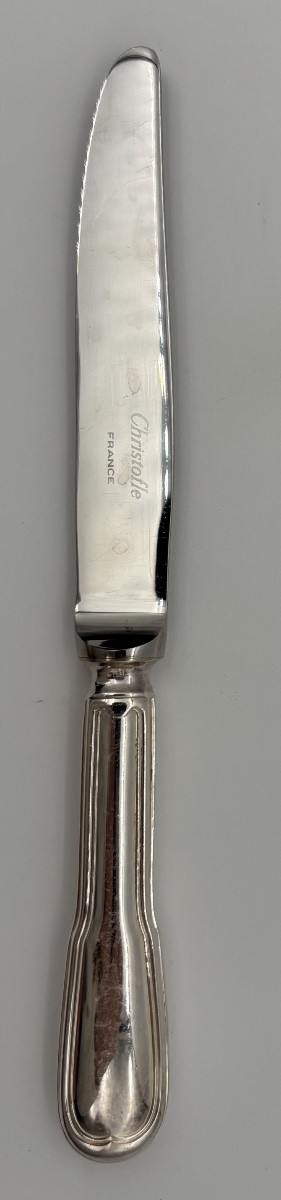 Ensemble de couverts en métal argenté CHRISTOFLE-photo-1