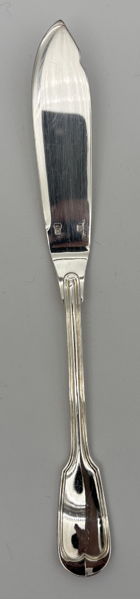 Ensemble de couverts en métal argenté CHRISTOFLE-photo-2