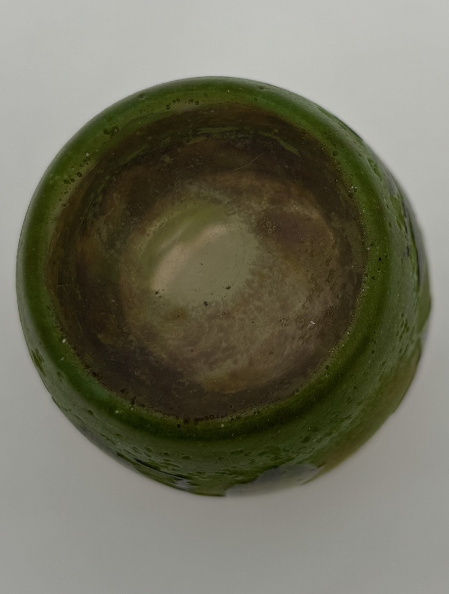 Daum Nancy Vase In Multi-layered Glass Decorated With Wild Vines-photo-4