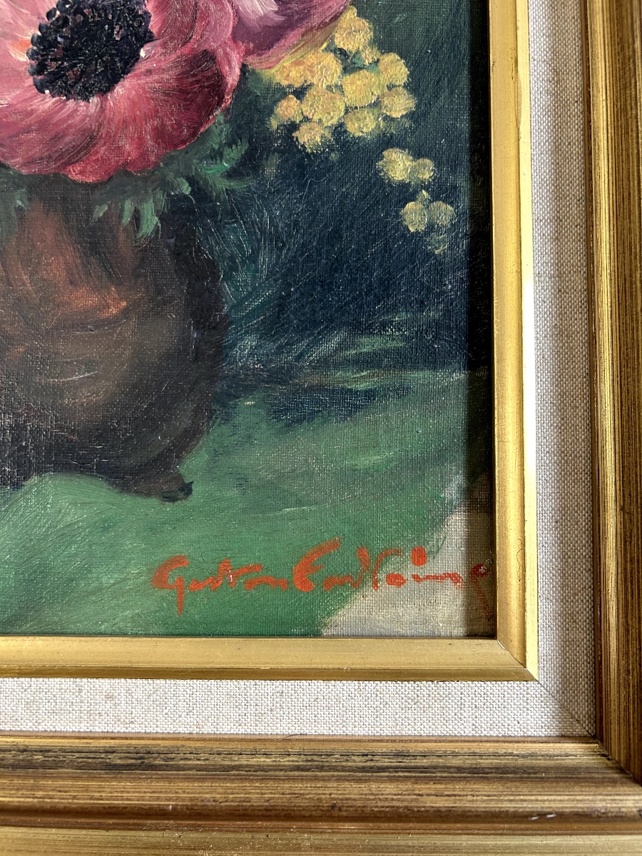 Still Life By Gaston Fontaine-photo-2
