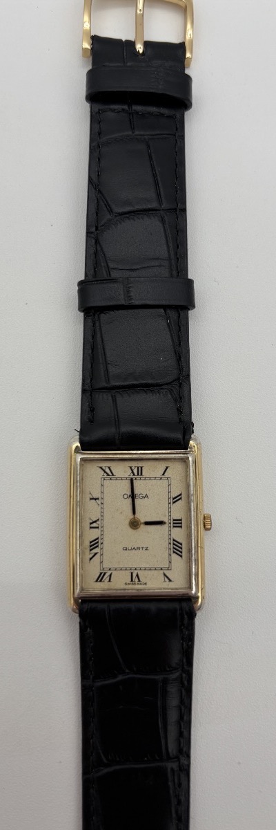 Montre Omega Tank à quartz – Vers 1990-photo-1