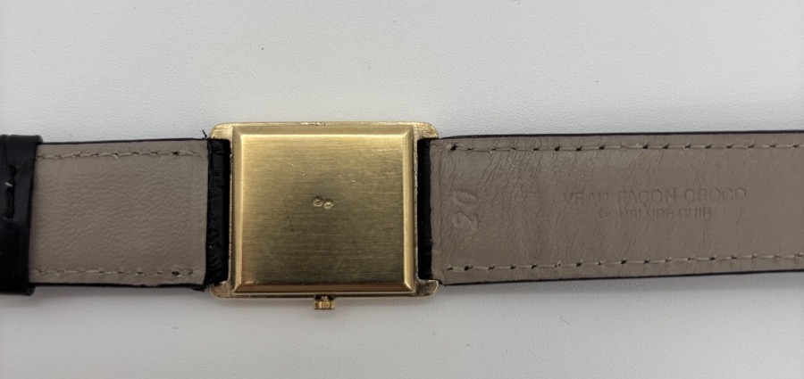 Montre Omega Tank à quartz – Vers 1990-photo-5