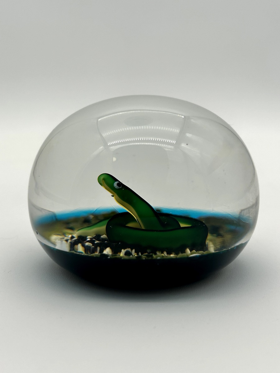 Baccarat Reptile Paperweight-photo-4