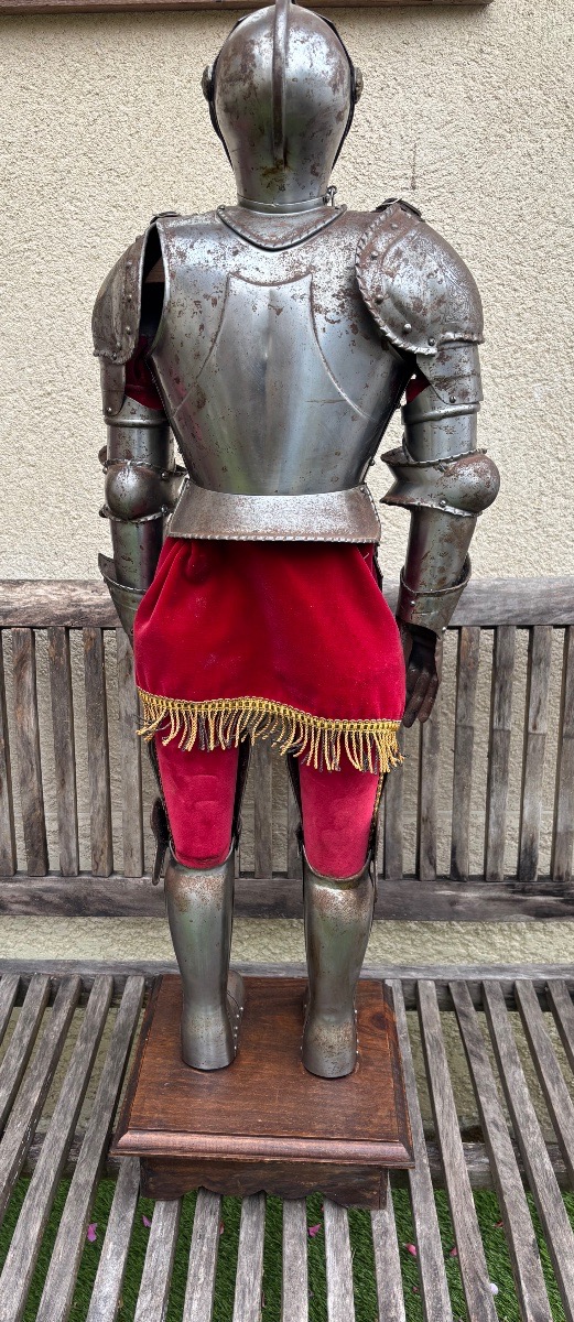 Armure miniature début 20 ème siècle-photo-2