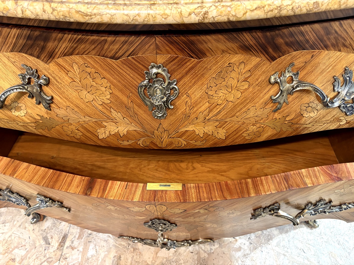 Louis XV-style Chest Of Drawers - 20th Century  -photo-4