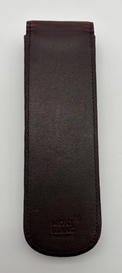 Montblanc Meisterstück Mechanical Pencil And Ballpoint Pen Set With A Leather Case -photo-7
