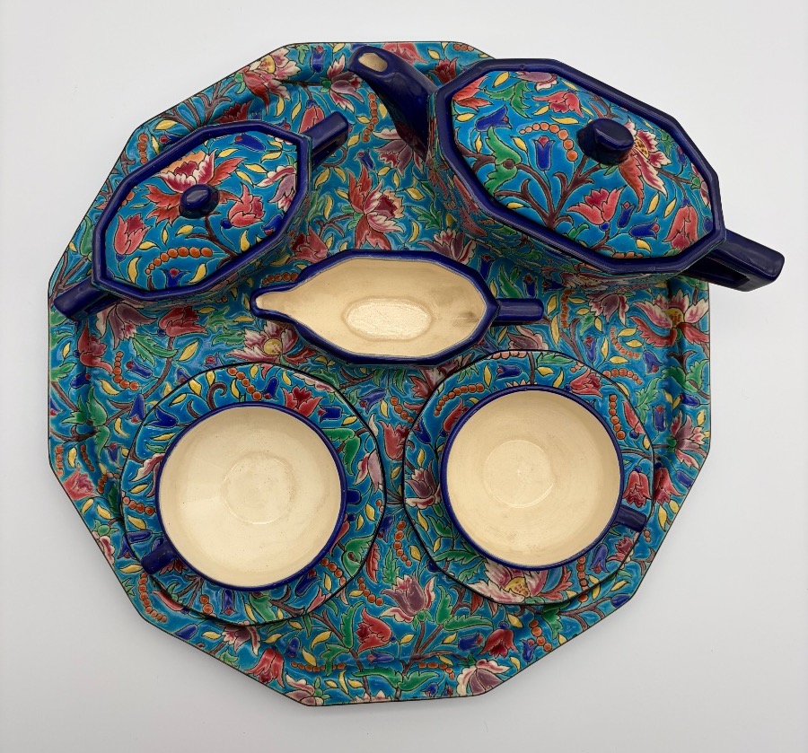Face-to-face In Longwy Enamels 