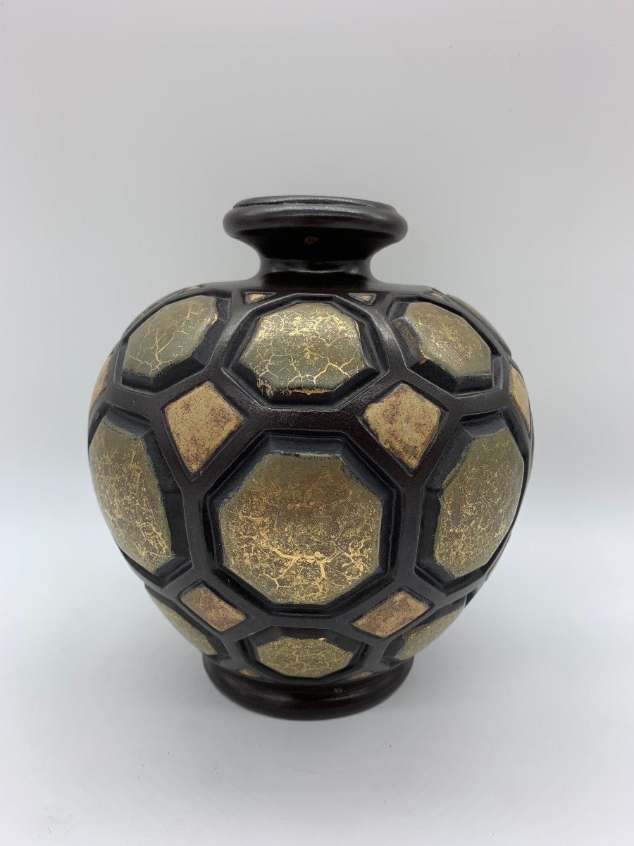 Vase boule art déco MOUGIN NANCY & CONDÉ