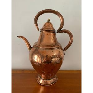 Red Copper Botanist Water Pitcher