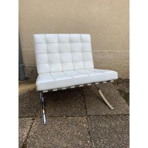 Barcelona Armchair By Ludwig Mies Van Der Rohe For Knoll