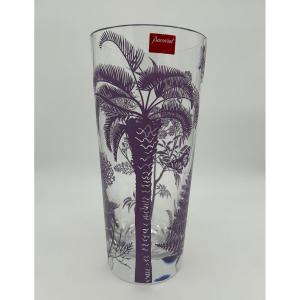 Vase Baccarat Serigraphie