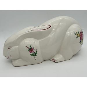 Lapin En Faience De Luneville