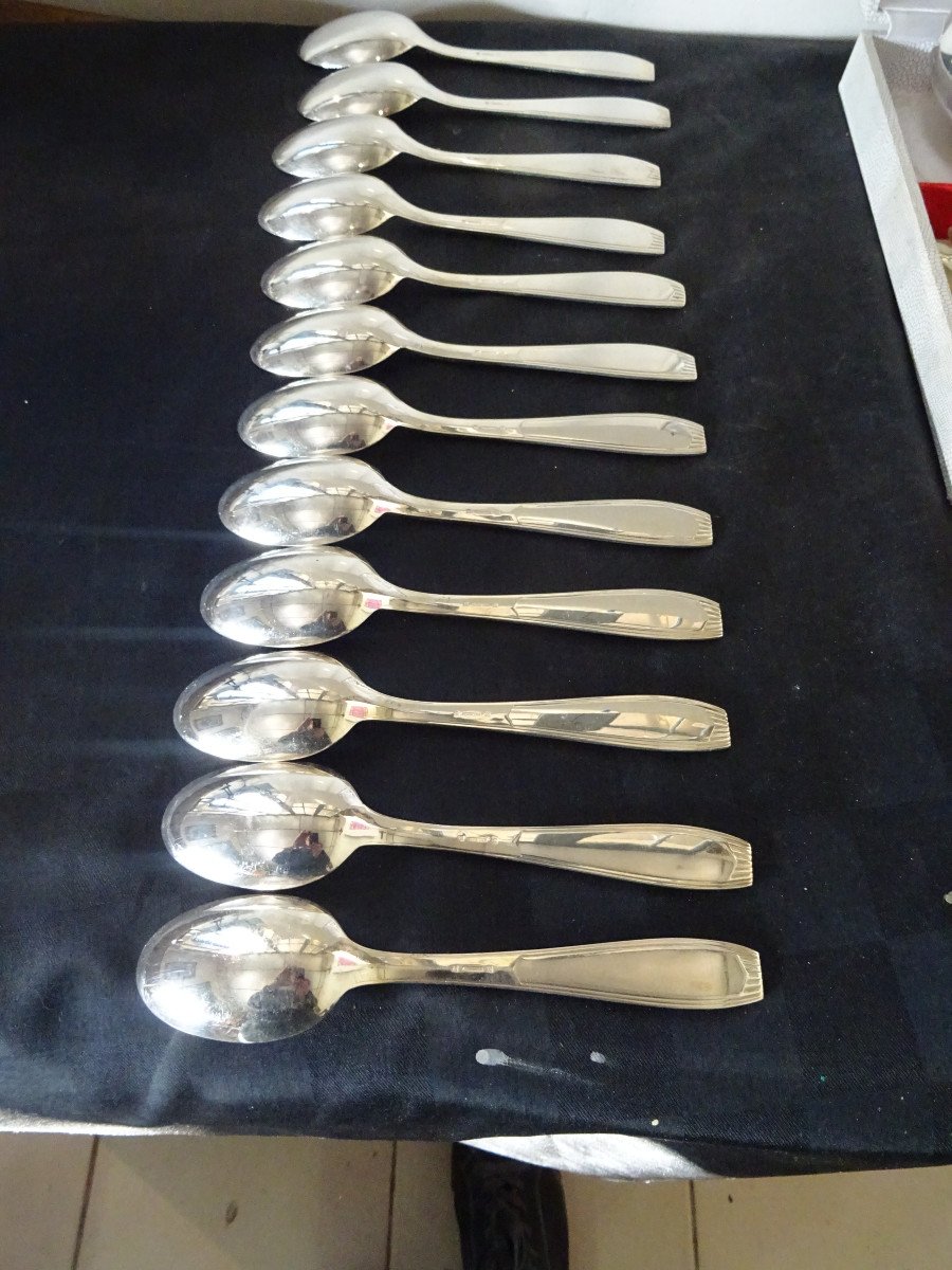 Alfenide Silver Plated Cutlery Set 37 Pieces-photo-2