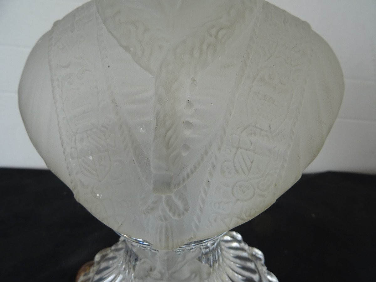 Bust Of Pius IX In Baccarat Crystal-photo-3