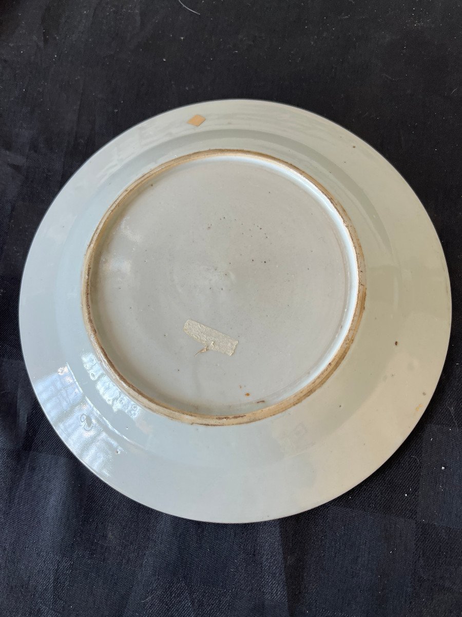 Pair Of Dinner Plates, Floral Decor, Famille Rose, China-photo-4