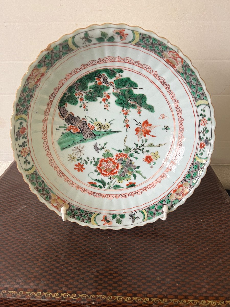 Hollow Dish, Floral Decor, Famille Verte, China 18th Century-photo-8